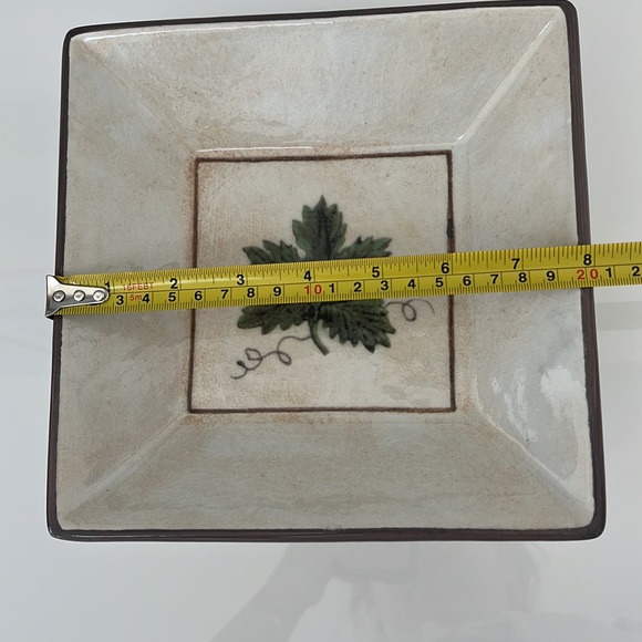 Williams-Sonoma Square Leaf Italian Pasta Bowls - Set of 2 - Picture 10 of 11